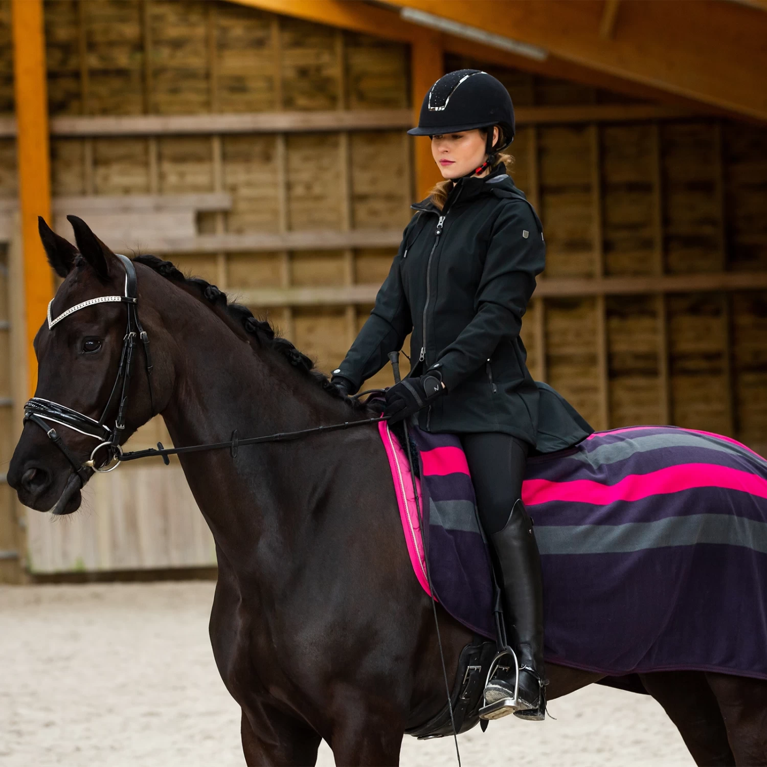 Horze Grayson Anatomische Trense 14 Horze Grayson Anatomische Trense – Bild 14