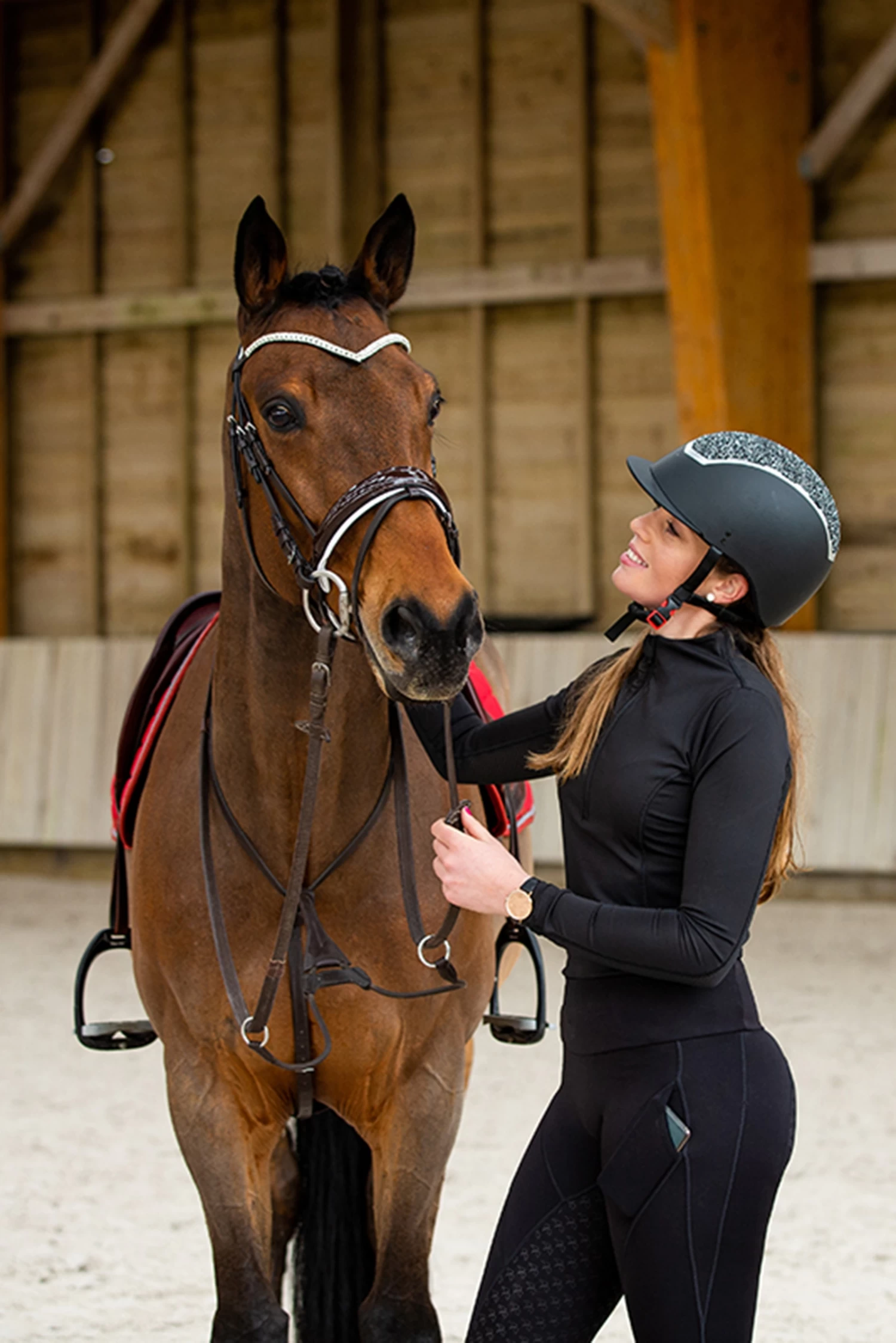 Horze Grayson Anatomische Trense 17 Horze Grayson Anatomische Trense – Bild 17