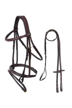 Horze Buxton Anatomische Trense Mit Zügeln -Reitsportbedarf 10158 BR 1