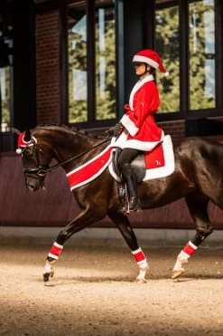 Horze Weihnachtliche Vielseitigkeitsschabracke -Reitsportbedarf 17995 re 03
