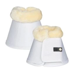 Horze Lincoln Hufglocken Mit Kunstfell -Reitsportbedarf 19716 WH 1