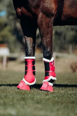 Horze Oslo Kunstfell Hufglocken -Reitsportbedarf 19721 RGRE 4