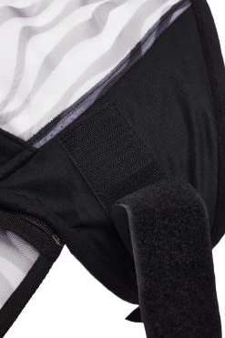 Horze Zebra-Fliegenmaske Mit Nüsterschutz -Reitsportbedarf 22895 bl 03