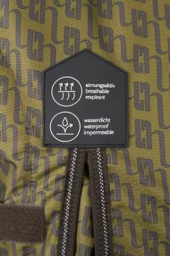 Horze Avalanche 1200D Regendecke Mit Hohem Hals Und Fleecefütterung -Reitsportbedarf 24017 676 06