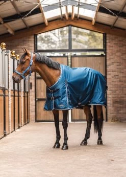 Horze Glasgow Weidedecke Mit Fleece-Futter Und Reflektierenden Akzenten -Reitsportbedarf 24114 559 07