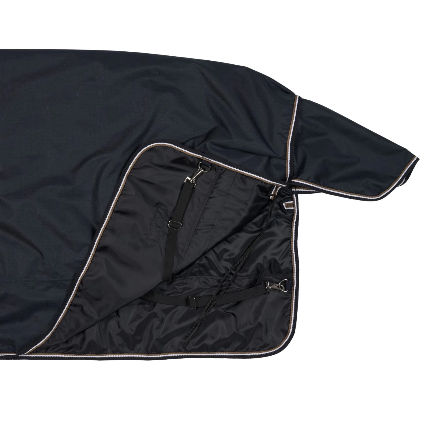 Horze Glasgow Pony Regendecke Mit Halsteil, 300g 2 Horze Glasgow Pony Regendecke Mit Halsteil, 300g – Bild 2