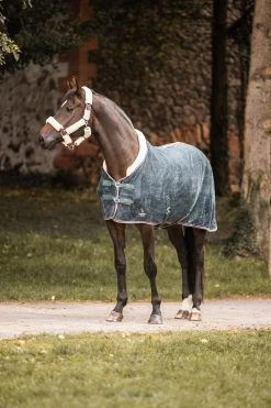 Horze Leigton Teens Collection Fleece Abschwitzdecke Mit Kunstfellkragen 7 Horze Leigton Teens Collection Fleece Abschwitzdecke Mit Kunstfellkragen -Reitsportbedarf 24442 udgr 04