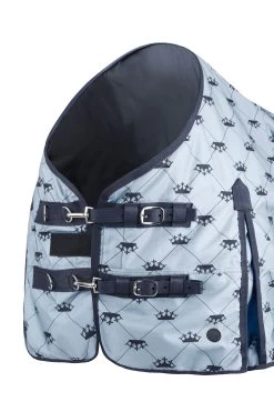 Horze Pony Regendecke Mit Kronenprint, 100g -Reitsportbedarf 24967 LB 2