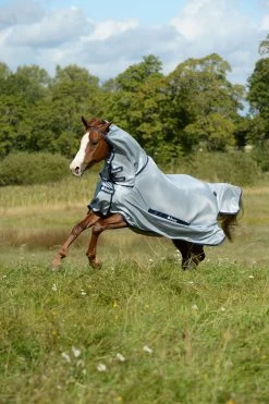 Bucas Buzz-off Full-Neck Fliegendecke Mit Festem Halsteil -Reitsportbedarf 300416 SI B 4