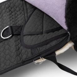 Christ Bareback Riding Premium Plus Lammfellsattel, Shetland -Reitsportbedarf 304750 ANT BL NAT 4