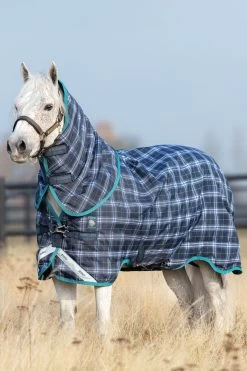 Horseware Rhino Plus Pony Winterdecke Mit Abnehmbarem Halsteil, 200g -Reitsportbedarf 307490 DB TB 1