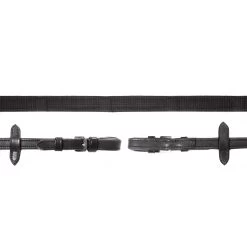 Schockmöhle Durasoft Leder Grip Zügel, Nylon, Gummiert