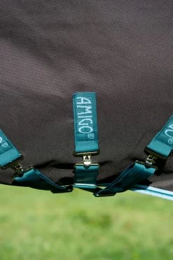 Horseware Amigo Bravo 12 Plus Weidedecke Disc-Verschluss, 250g -Reitsportbedarf 320368 DG TUB 5