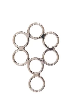 F.R.A. Rose Set Flower Hackamore SS, 145mm