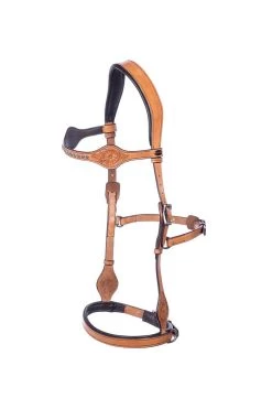 FRA Dandy Sidepull (System 3) Leather, W/ Leather Clip Reins 9 FRA Dandy Sidepull (System 3) Leather, W/ Leather Clip Reins -Reitsportbedarf 322950 NAT 2