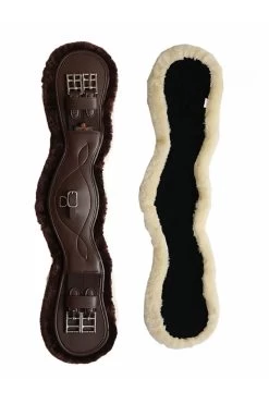 Kentucky Horsewear Lederkurzgurt Sheepskin Dressage -Reitsportbedarf 329961 BR 01