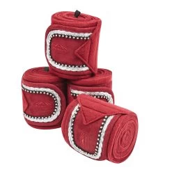 Weatherbeeta Fleece Bling Bandagen 4er Set -Reitsportbedarf 331883 MDRE 1