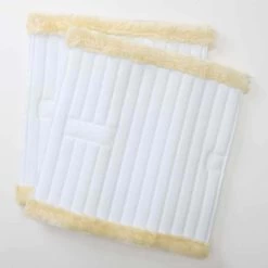 Kavalkade Bandagen-Unterlagen Wool Mit Kunstlammrand -Reitsportbedarf 332425 WH 1