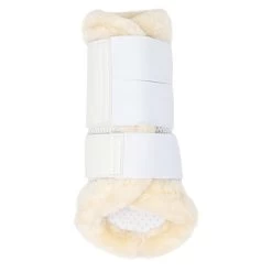 Lemieux Le Mieux Mesh Gamaschen Mit Fleecerand -Reitsportbedarf 338075 WH NAT 4