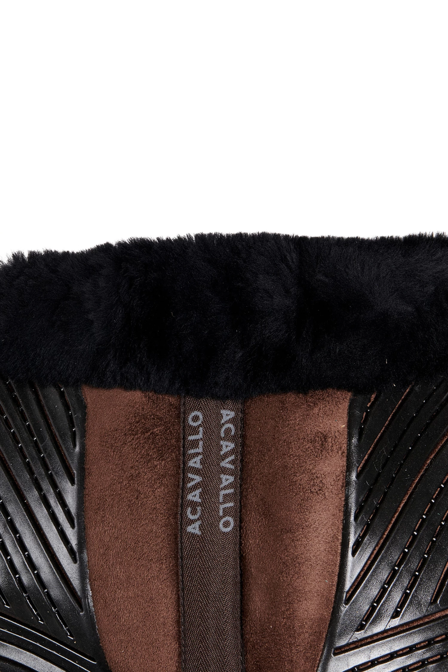 Acavallo Close Contact Gel & Memory Foam Pad Mit Lammfell 7 Acavallo Close Contact Gel & Memory Foam Pad Mit Lammfell – Bild 7