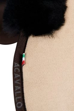 Acavallo Close Contact Memory Foam Sattelpad Mit Lammfell -Reitsportbedarf 342257 LBR BL 3