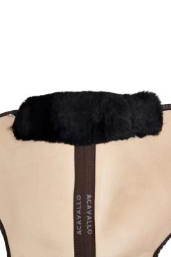 Acavallo Close Contact Memory Foam Sattelpad Mit Lammfell -Reitsportbedarf 342257 LBR BL 4