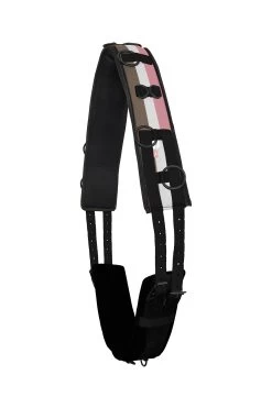 Imperial Riding Lunging Girth Nylon IRH Deluxe Extra -Reitsportbedarf 342827 BR WH 1