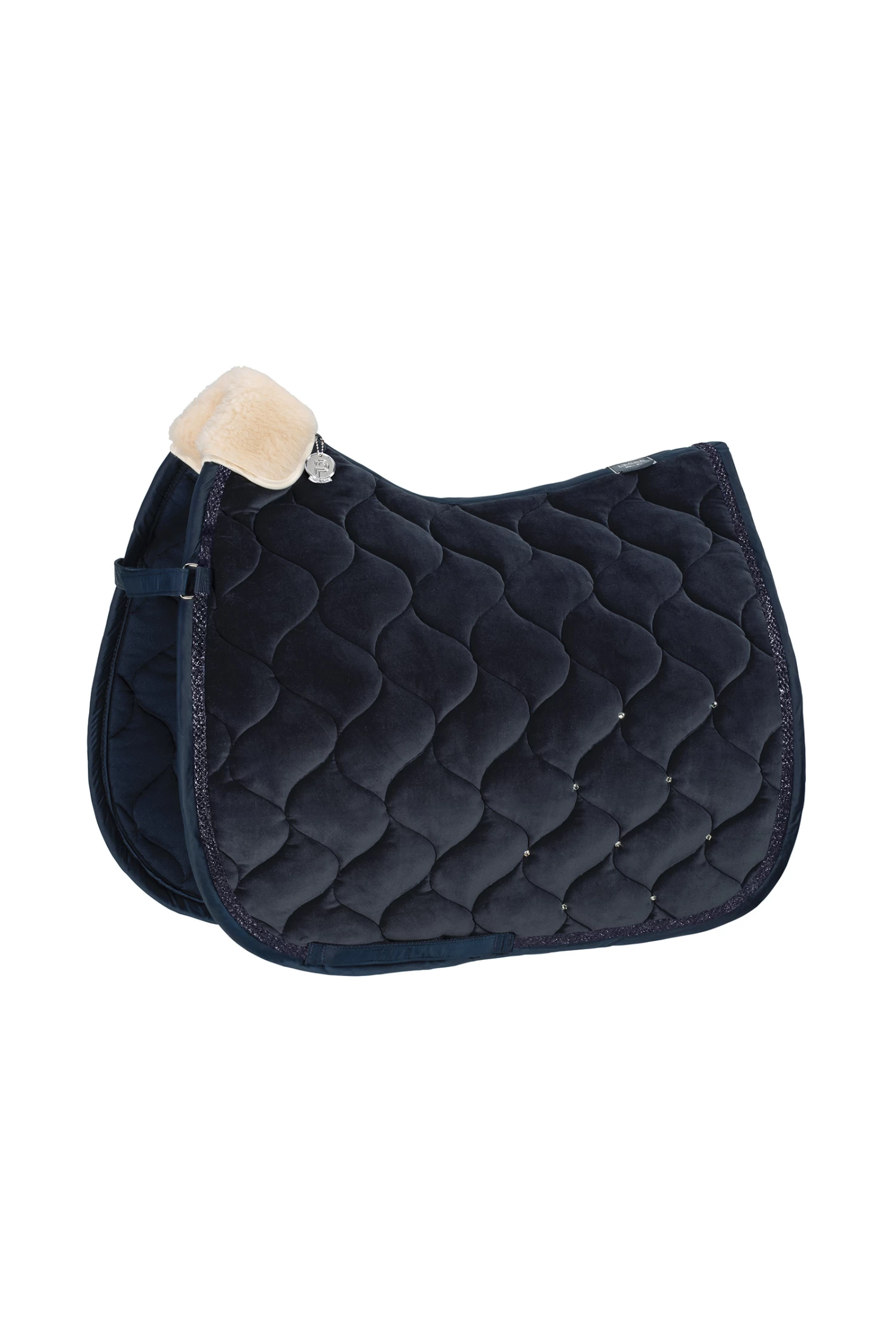 Eskadron Platinum Pure FS23 Velvet Crystal Dressurschabracke 1 Eskadron Platinum Pure FS23 Velvet Crystal Dressurschabracke