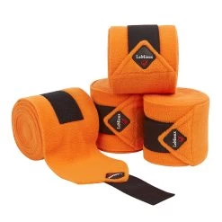 LeMieux Luxury Polo Bandagen, 4-er Set -Reitsportbedarf 992510 OR 1